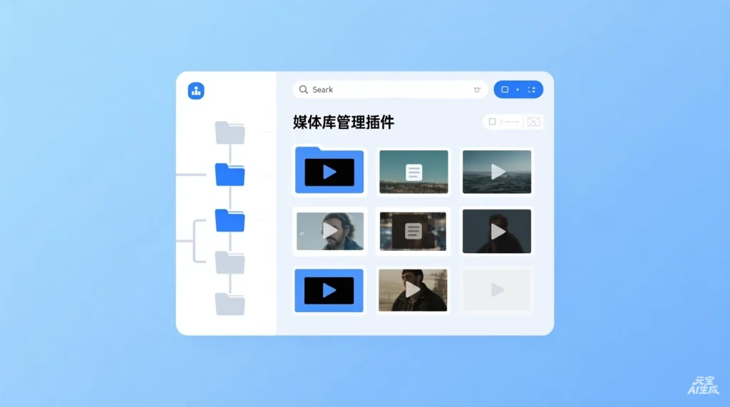 媒体管理插件-星芒博客